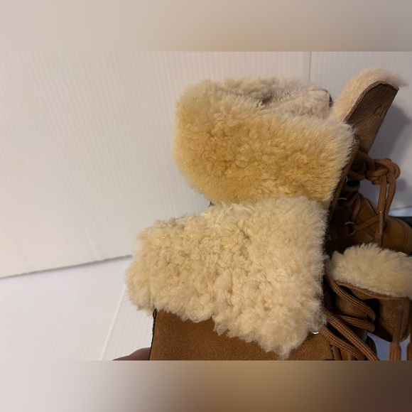 CROCS suede lined snow duck boots women size 10 - Picture 7 of 12